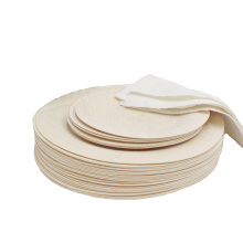hot sale bamboo plates disposable for house party supplies with custom logo